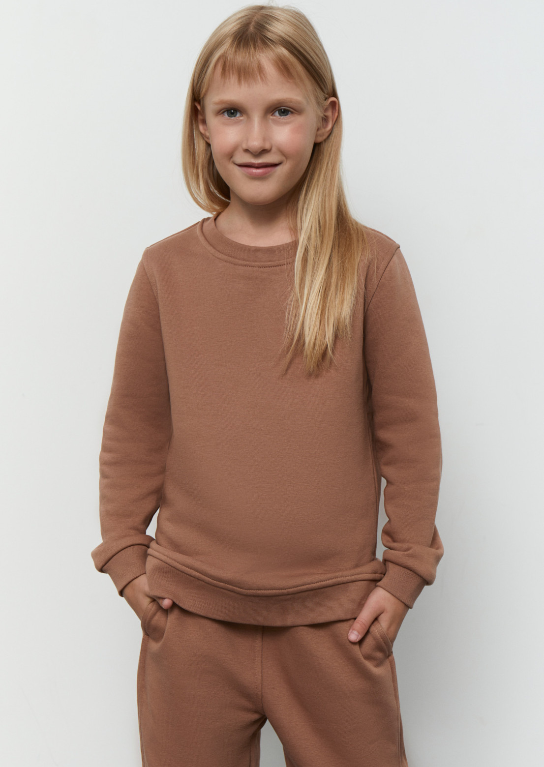Children's three-mesh sweatshirt bear 